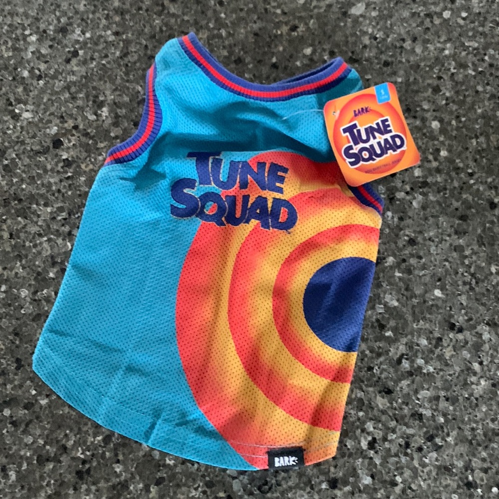 Bark Tune Squad Small Dog Jersey New NWT
